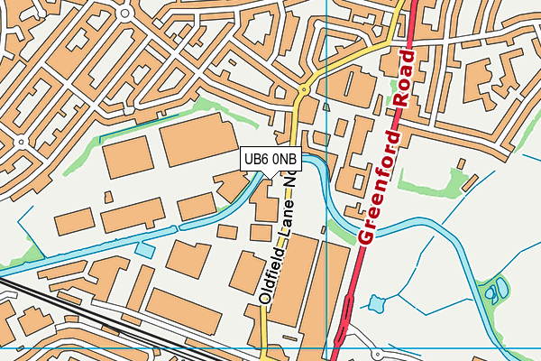 UB6 0NB map - OS VectorMap District (Ordnance Survey) UB6 0NB map - OS VectorMap District (Ordnance Survey)