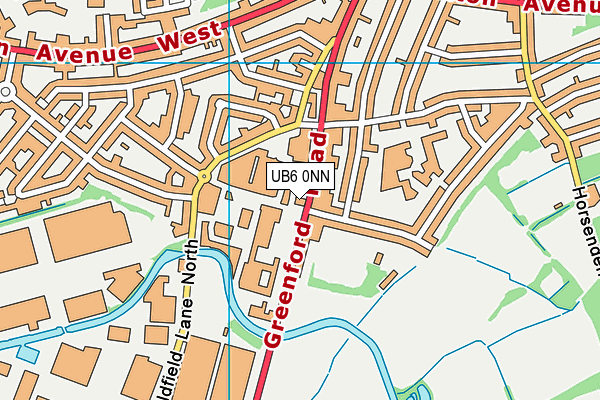 UB6 0NN map - OS VectorMap District (Ordnance Survey) UB6 0NN map - OS VectorMap District (Ordnance Survey)