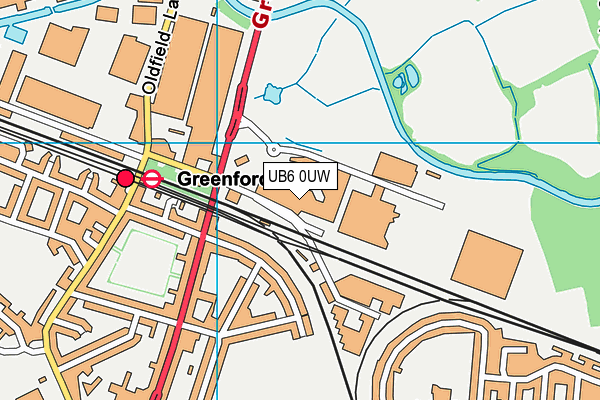 UB6 0UW map - OS VectorMap District (Ordnance Survey) UB6 0UW map - OS VectorMap District (Ordnance Survey)