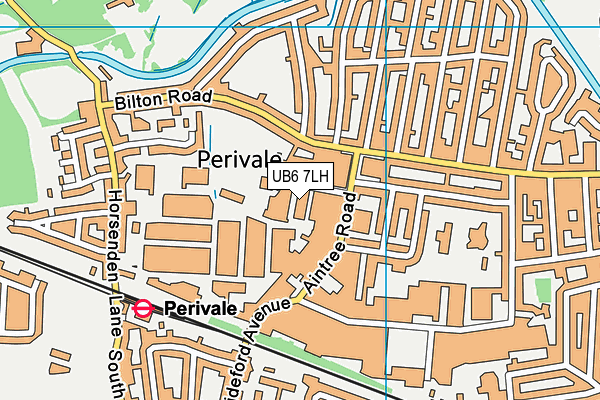 UB6 7LH map - OS VectorMap District (Ordnance Survey) UB6 7LH map - OS VectorMap District (Ordnance Survey)