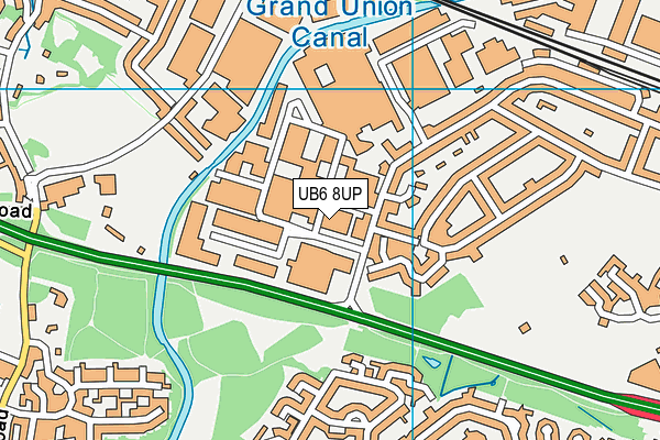 UB6 8UP map - OS VectorMap District (Ordnance Survey) UB6 8UP map - OS VectorMap District (Ordnance Survey)