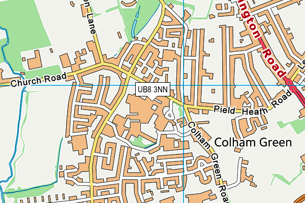 UB8 3NN map - OS VectorMap District (Ordnance Survey) UB8 3NN map - OS VectorMap District (Ordnance Survey)