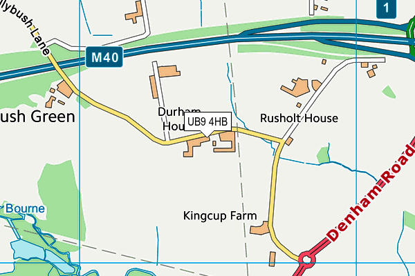 UB9 4HB map - OS VectorMap District (Ordnance Survey) UB9 4HB map - OS VectorMap District (Ordnance Survey)