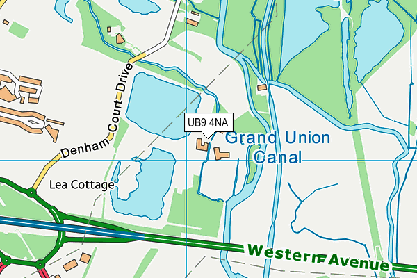 UB9 4NA map - OS VectorMap District (Ordnance Survey) UB9 4NA map - OS VectorMap District (Ordnance Survey)