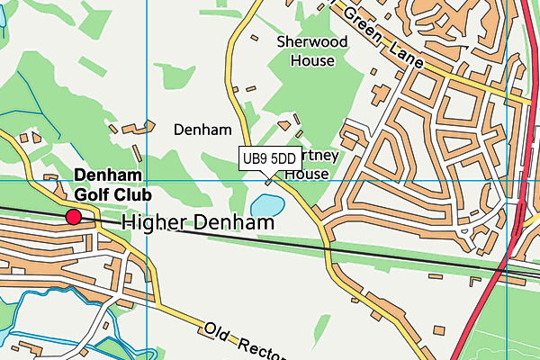 UB9 5DD map - OS VectorMap District (Ordnance Survey) UB9 5DD map - OS VectorMap District (Ordnance Survey)