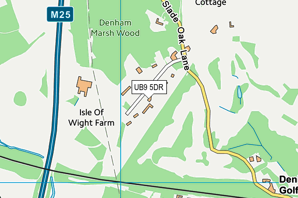 UB9 5DR map - OS VectorMap District (Ordnance Survey) UB9 5DR map - OS VectorMap District (Ordnance Survey)