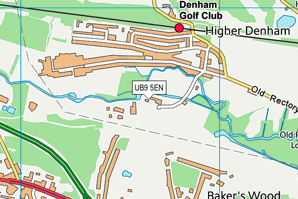 UB9 5EN map - OS VectorMap District (Ordnance Survey) UB9 5EN map - OS VectorMap District (Ordnance Survey)