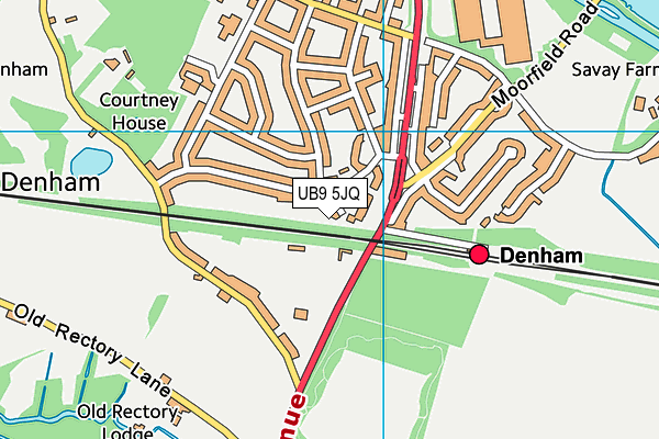 UB9 5JQ map - OS VectorMap District (Ordnance Survey) UB9 5JQ map - OS VectorMap District (Ordnance Survey)