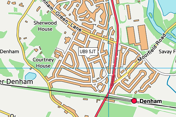 UB9 5JT map - OS VectorMap District (Ordnance Survey) UB9 5JT map - OS VectorMap District (Ordnance Survey)