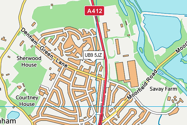 UB9 5JZ map - OS VectorMap District (Ordnance Survey) UB9 5JZ map - OS VectorMap District (Ordnance Survey)