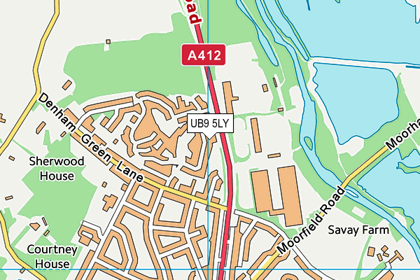 UB9 5LY map - OS VectorMap District (Ordnance Survey) UB9 5LY map - OS VectorMap District (Ordnance Survey)