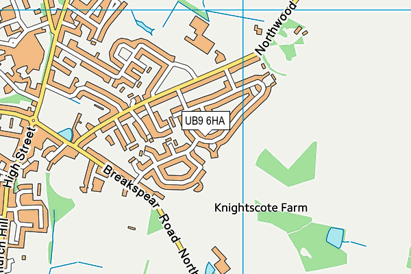 UB9 6HA map - OS VectorMap District (Ordnance Survey) UB9 6HA map - OS VectorMap District (Ordnance Survey)