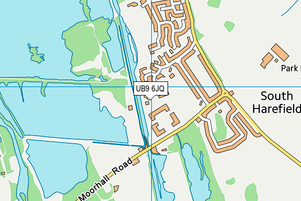 UB9 6JQ map - OS VectorMap District (Ordnance Survey) UB9 6JQ map - OS VectorMap District (Ordnance Survey)