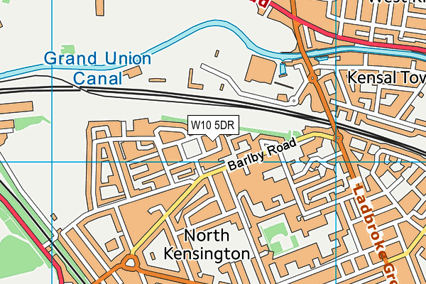 W10 5DR map - OS VectorMap District (Ordnance Survey) W10 5DR map - OS VectorMap District (Ordnance Survey)