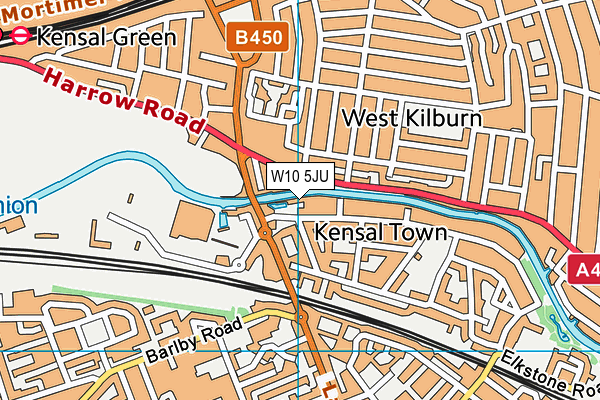W10 5JU map - OS VectorMap District (Ordnance Survey) W10 5JU map - OS VectorMap District (Ordnance Survey)