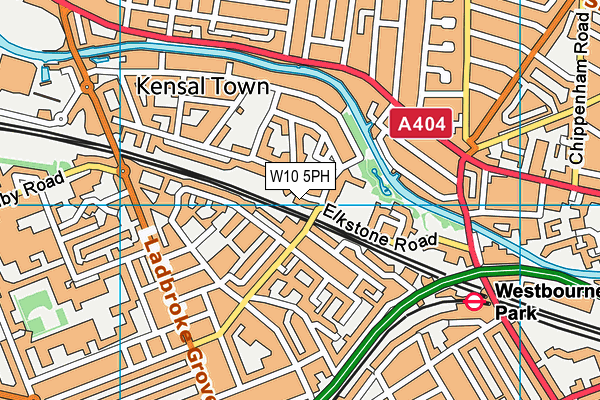 W10 5PH map - OS VectorMap District (Ordnance Survey) W10 5PH map - OS VectorMap District (Ordnance Survey)