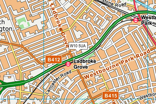 W10 5UA map - OS VectorMap District (Ordnance Survey) W10 5UA map - OS VectorMap District (Ordnance Survey)