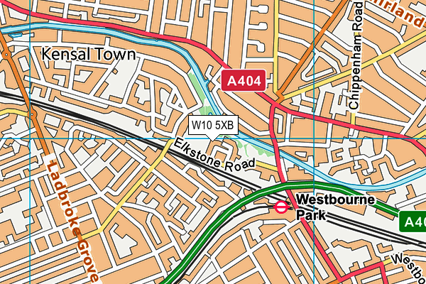 W10 5XB map - OS VectorMap District (Ordnance Survey) W10 5XB map - OS VectorMap District (Ordnance Survey)