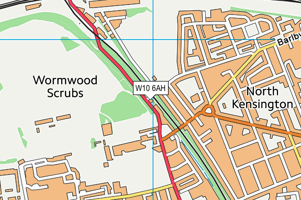 W10 6AH map - OS VectorMap District (Ordnance Survey) W10 6AH map - OS VectorMap District (Ordnance Survey)