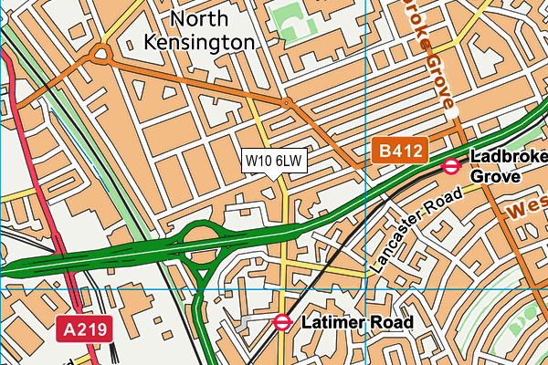 W10 6LW map - OS VectorMap District (Ordnance Survey) W10 6LW map - OS VectorMap District (Ordnance Survey)