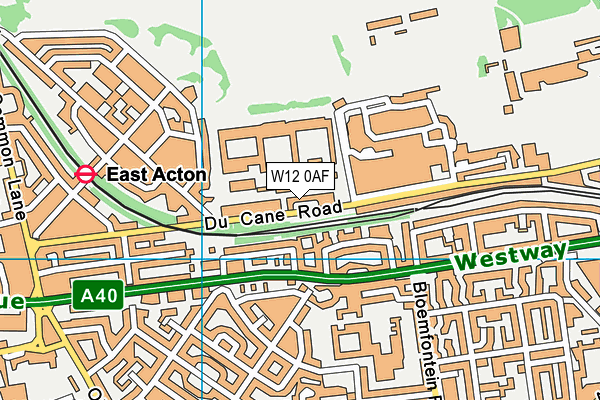 W12 0AF map - OS VectorMap District (Ordnance Survey) W12 0AF map - OS VectorMap District (Ordnance Survey)