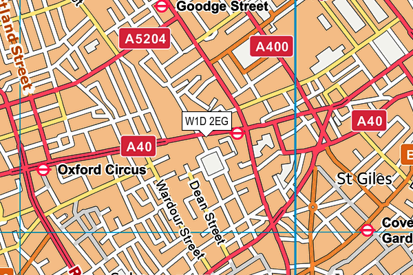 W1D 2EG map - OS VectorMap District (Ordnance Survey) W1D 2EG map - OS VectorMap District (Ordnance Survey)
