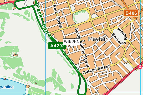 W1K 2HA map - OS VectorMap District (Ordnance Survey) W1K 2HA map - OS VectorMap District (Ordnance Survey)