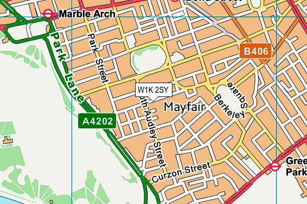 W1K 2SY map - OS VectorMap District (Ordnance Survey) W1K 2SY map - OS VectorMap District (Ordnance Survey)
