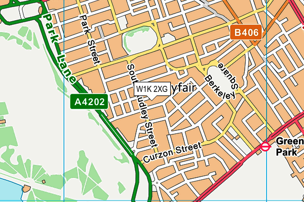 W1K 2XG map - OS VectorMap District (Ordnance Survey) W1K 2XG map - OS VectorMap District (Ordnance Survey)