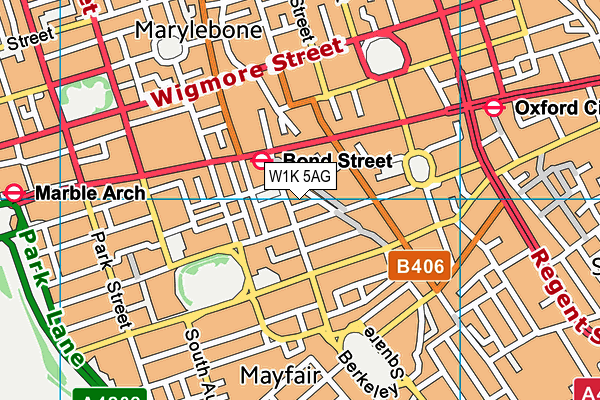 W1K 5AG map - OS VectorMap District (Ordnance Survey) W1K 5AG map - OS VectorMap District (Ordnance Survey)