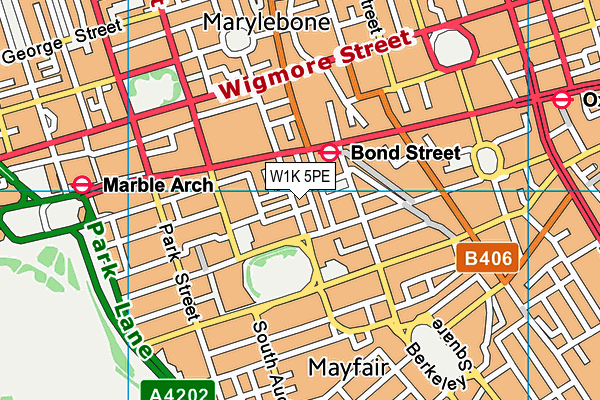 W1K 5PE map - OS VectorMap District (Ordnance Survey) W1K 5PE map - OS VectorMap District (Ordnance Survey)