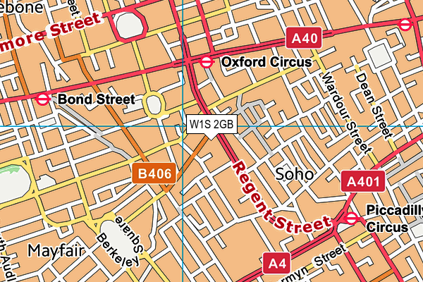 W1S 2GB map - OS VectorMap District (Ordnance Survey) W1S 2GB map - OS VectorMap District (Ordnance Survey)