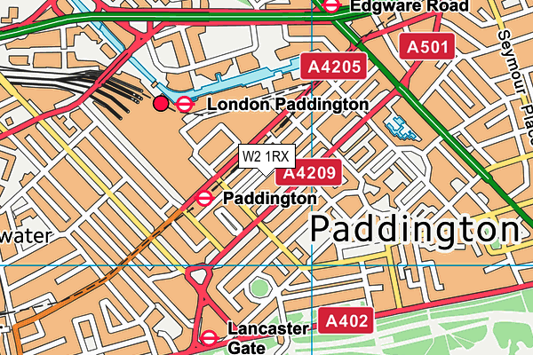 W2 1RX map - OS VectorMap District (Ordnance Survey) W2 1RX map - OS VectorMap District (Ordnance Survey)
