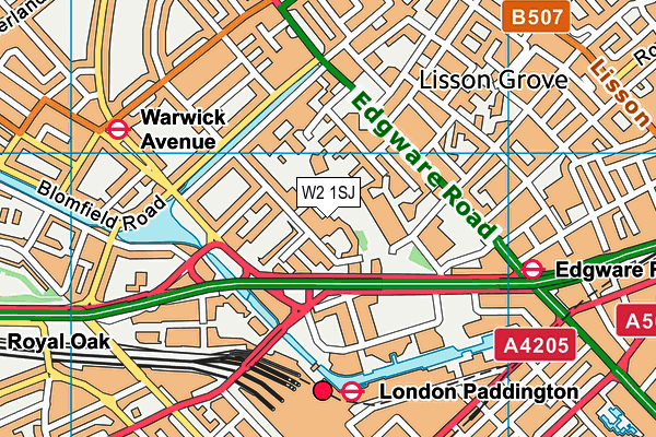 W2 1SJ map - OS VectorMap District (Ordnance Survey) W2 1SJ map - OS VectorMap District (Ordnance Survey)