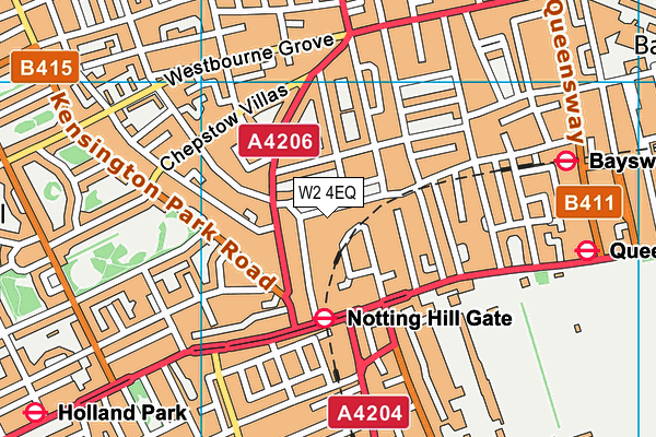 W2 4EQ map - OS VectorMap District (Ordnance Survey) W2 4EQ map - OS VectorMap District (Ordnance Survey)