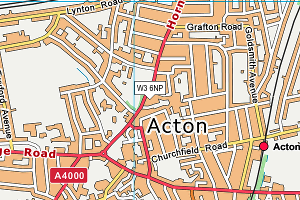 W3 6NP map - OS VectorMap District (Ordnance Survey) W3 6NP map - OS VectorMap District (Ordnance Survey)