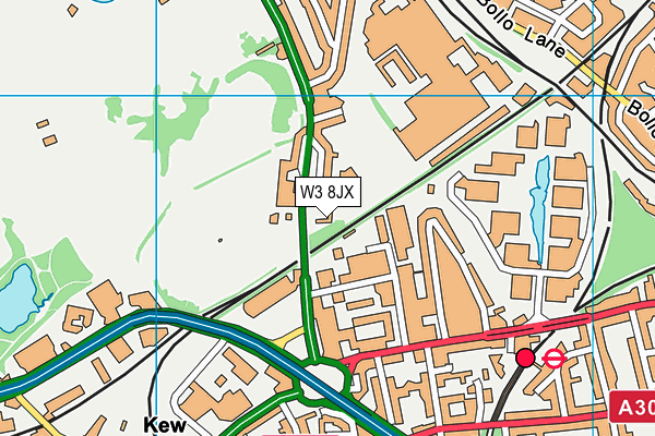 W3 8JX map - OS VectorMap District (Ordnance Survey) W3 8JX map - OS VectorMap District (Ordnance Survey)