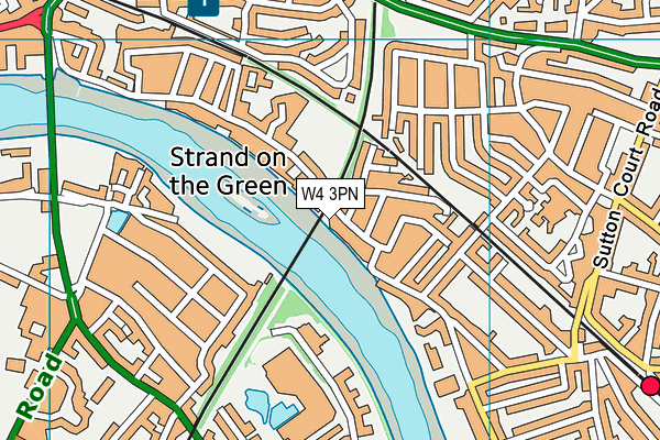 W4 3PN map - OS VectorMap District (Ordnance Survey) W4 3PN map - OS VectorMap District (Ordnance Survey)