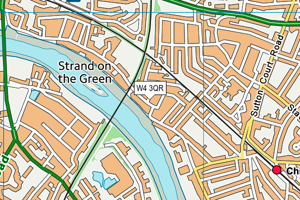 W4 3QR map - OS VectorMap District (Ordnance Survey) W4 3QR map - OS VectorMap District (Ordnance Survey)