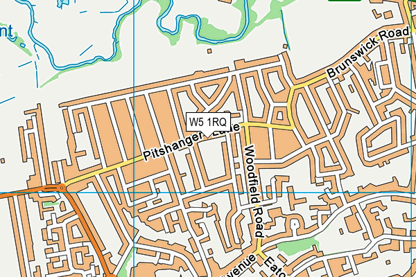 W5 1RQ map - OS VectorMap District (Ordnance Survey) W5 1RQ map - OS VectorMap District (Ordnance Survey)