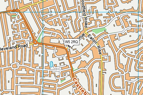 W5 2RQ map - OS VectorMap District (Ordnance Survey) W5 2RQ map - OS VectorMap District (Ordnance Survey)
