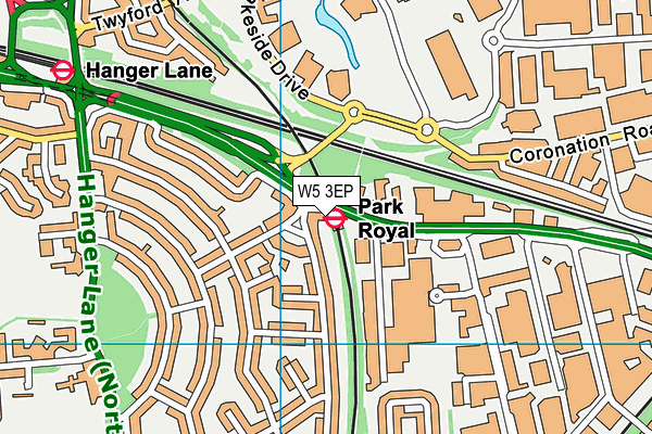 W5 3EP map - OS VectorMap District (Ordnance Survey) W5 3EP map - OS VectorMap District (Ordnance Survey)