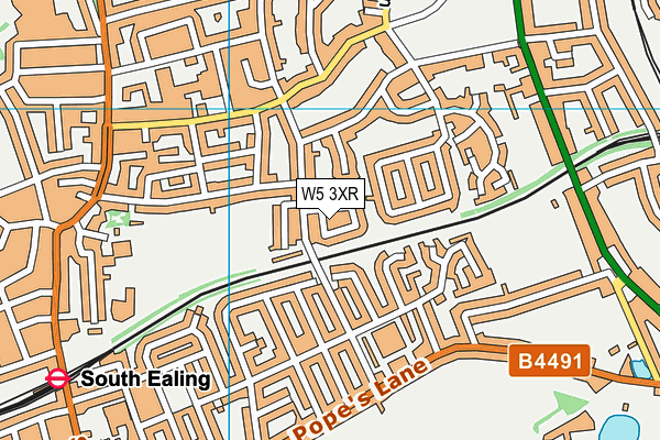 W5 3XR map - OS VectorMap District (Ordnance Survey) W5 3XR map - OS VectorMap District (Ordnance Survey)