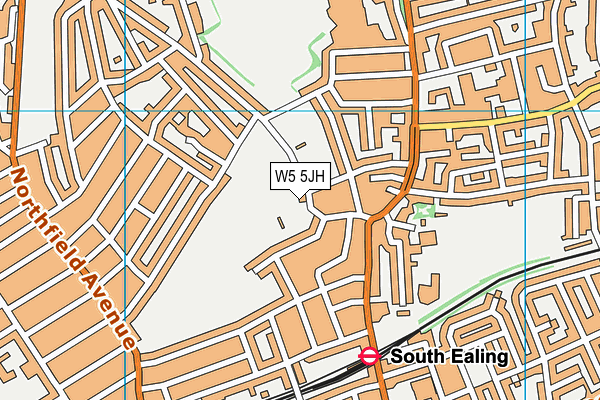 W5 5JH map - OS VectorMap District (Ordnance Survey) W5 5JH map - OS VectorMap District (Ordnance Survey)