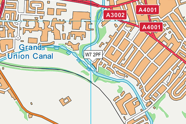 W7 2PF map - OS VectorMap District (Ordnance Survey) W7 2PF map - OS VectorMap District (Ordnance Survey)