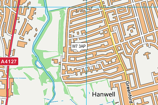 W7 3AP map - OS VectorMap District (Ordnance Survey) W7 3AP map - OS VectorMap District (Ordnance Survey)