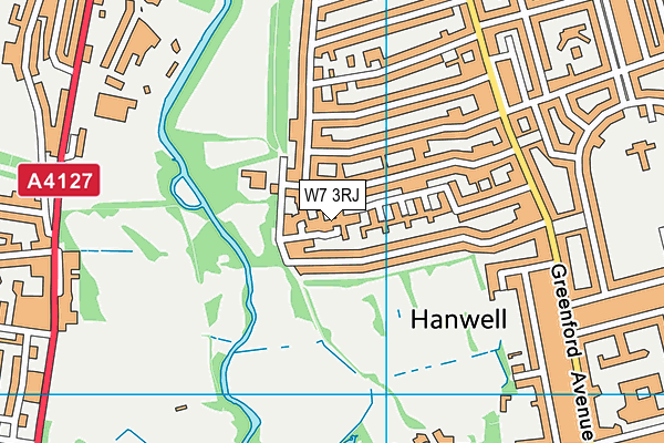 W7 3RJ map - OS VectorMap District (Ordnance Survey) W7 3RJ map - OS VectorMap District (Ordnance Survey)