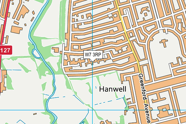 W7 3RP map - OS VectorMap District (Ordnance Survey) W7 3RP map - OS VectorMap District (Ordnance Survey)