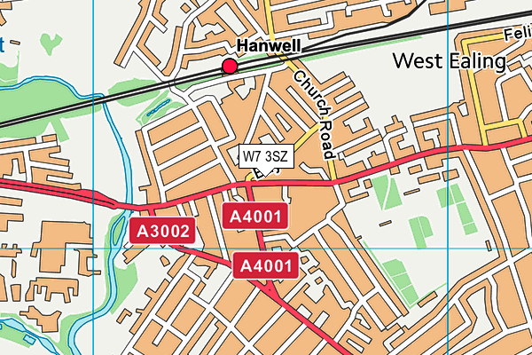 W7 3SZ map - OS VectorMap District (Ordnance Survey) W7 3SZ map - OS VectorMap District (Ordnance Survey)