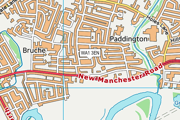 WA1 3EN map - OS VectorMap District (Ordnance Survey) WA1 3EN map - OS VectorMap District (Ordnance Survey)
